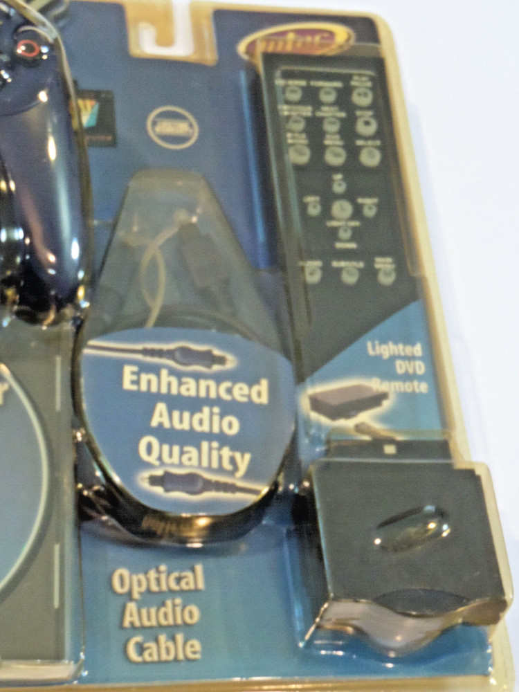 Intec Accessory Controller Pak Bundle for Playstation 2 PS2 Multitap Remote -New