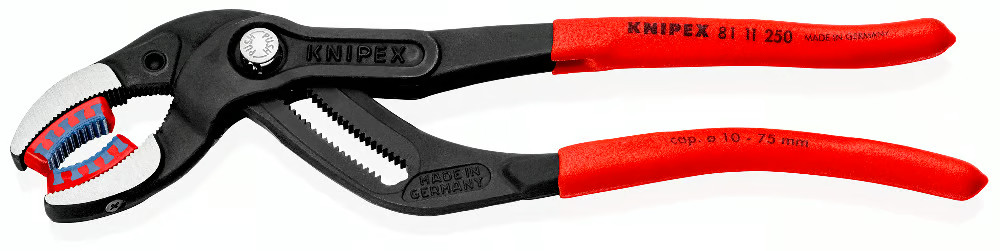 Knipex  81 11 250 Siphon and Connector Pliers