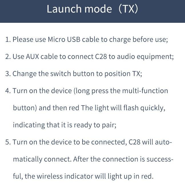 Bluetooth 5.0 Audio Transmitter Receiver Adapter 3.5 AUX Cable Car USB Wireless