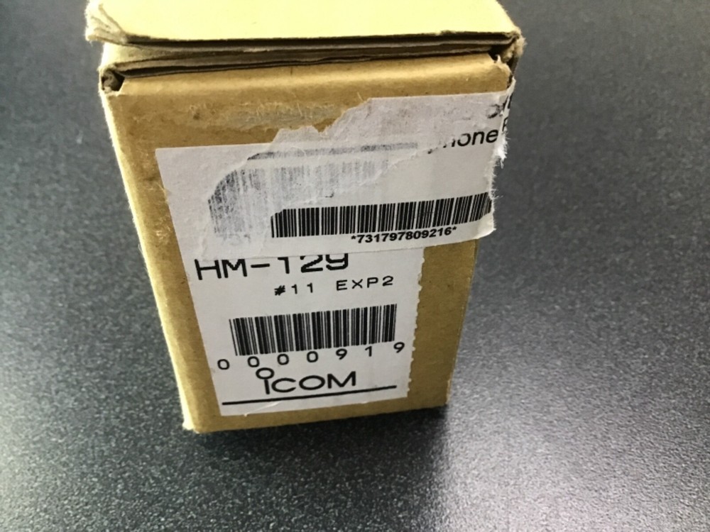 Icom HM-129 Replacement Microphone Black