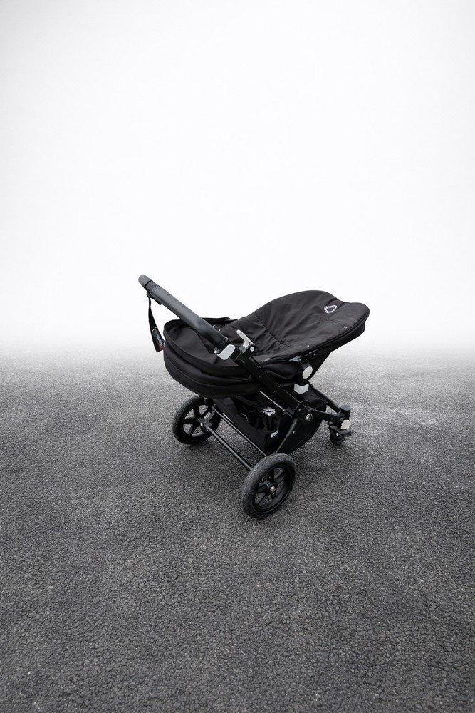 Bugaboo Comeleon Black Single Stroller with bassinet