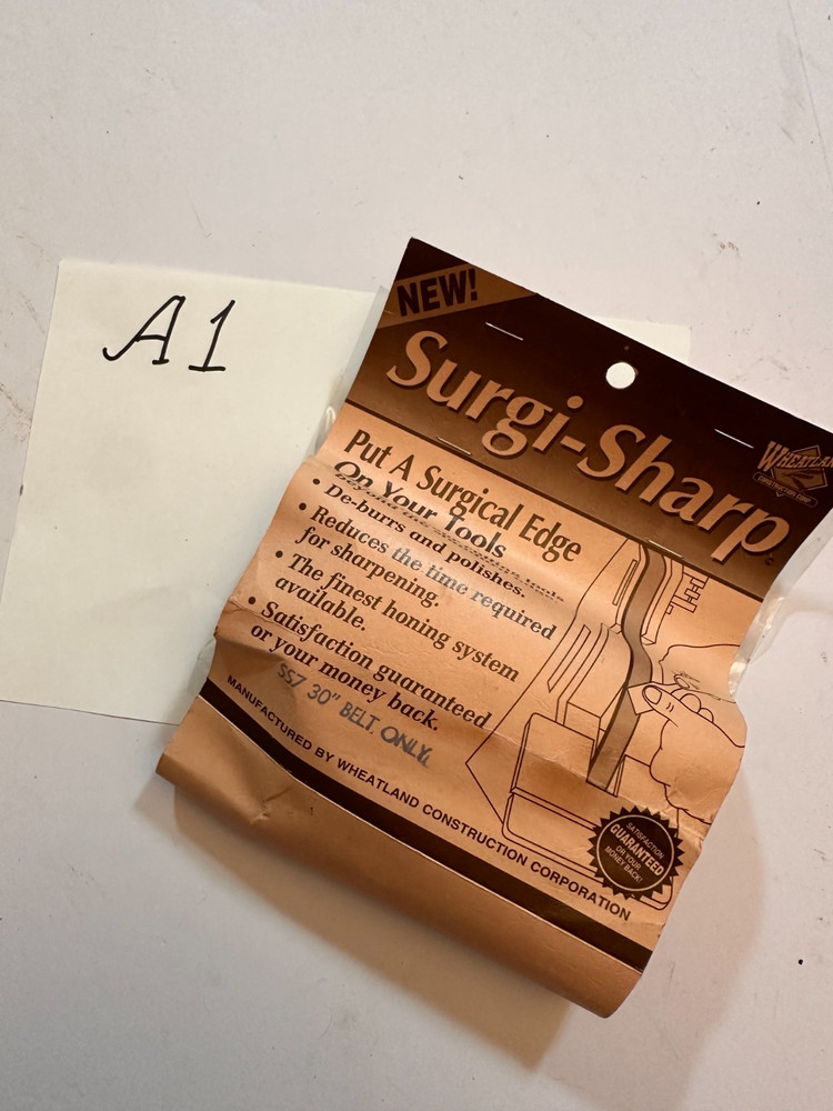 Surgi-Sharp Leather Honing Belt SS7 30"