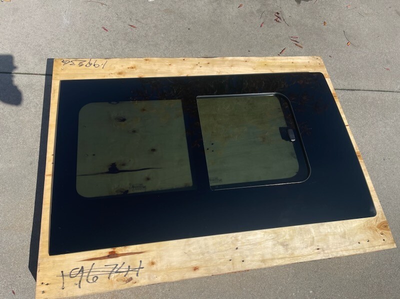 ProMaster Frameless Glue In Window Driver Side/Left Rear Great For Custom Conv.