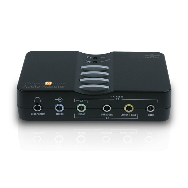 Vantec USB External 7.1 Channel Audio Adapter
