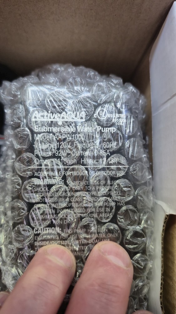 Active Aqua Pump 1000 GPH