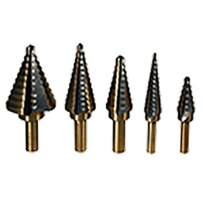 5 Pc. Step Drill Bit Set ATD-9200 Brand New!