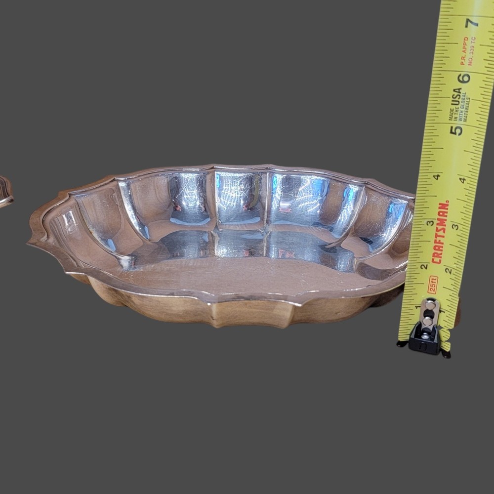 International Silver Chippendale 6312 Silverplate Handled Serving Set 2 Piece