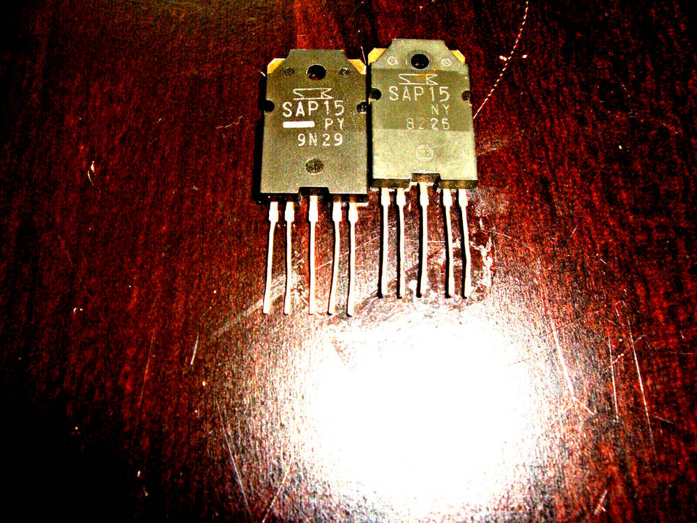 1 PAIR SAP15PY/SAP15NY ORIGINAL PULLED SANKEN INTEGRATED CIRCUIT NEW