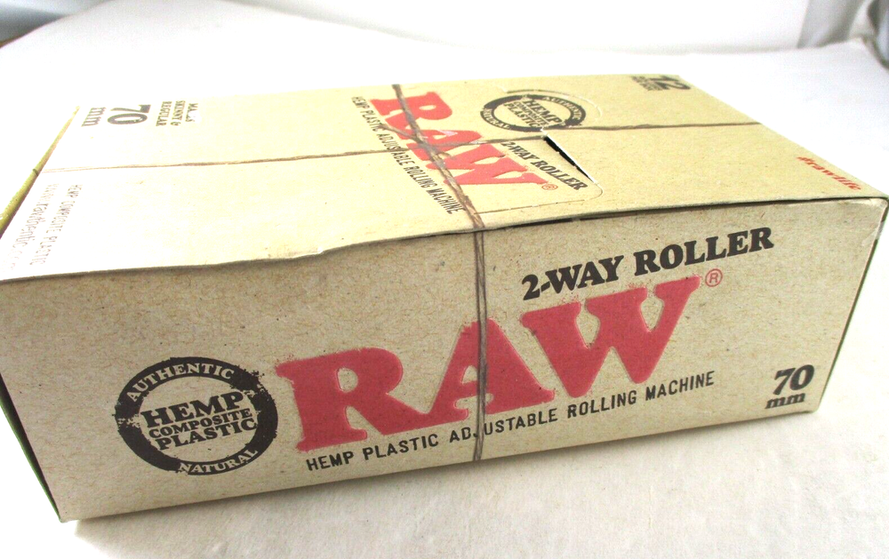 RAW ADJUSTABLE 2 WAY ROLLING MACHINES (BOX OF 12)