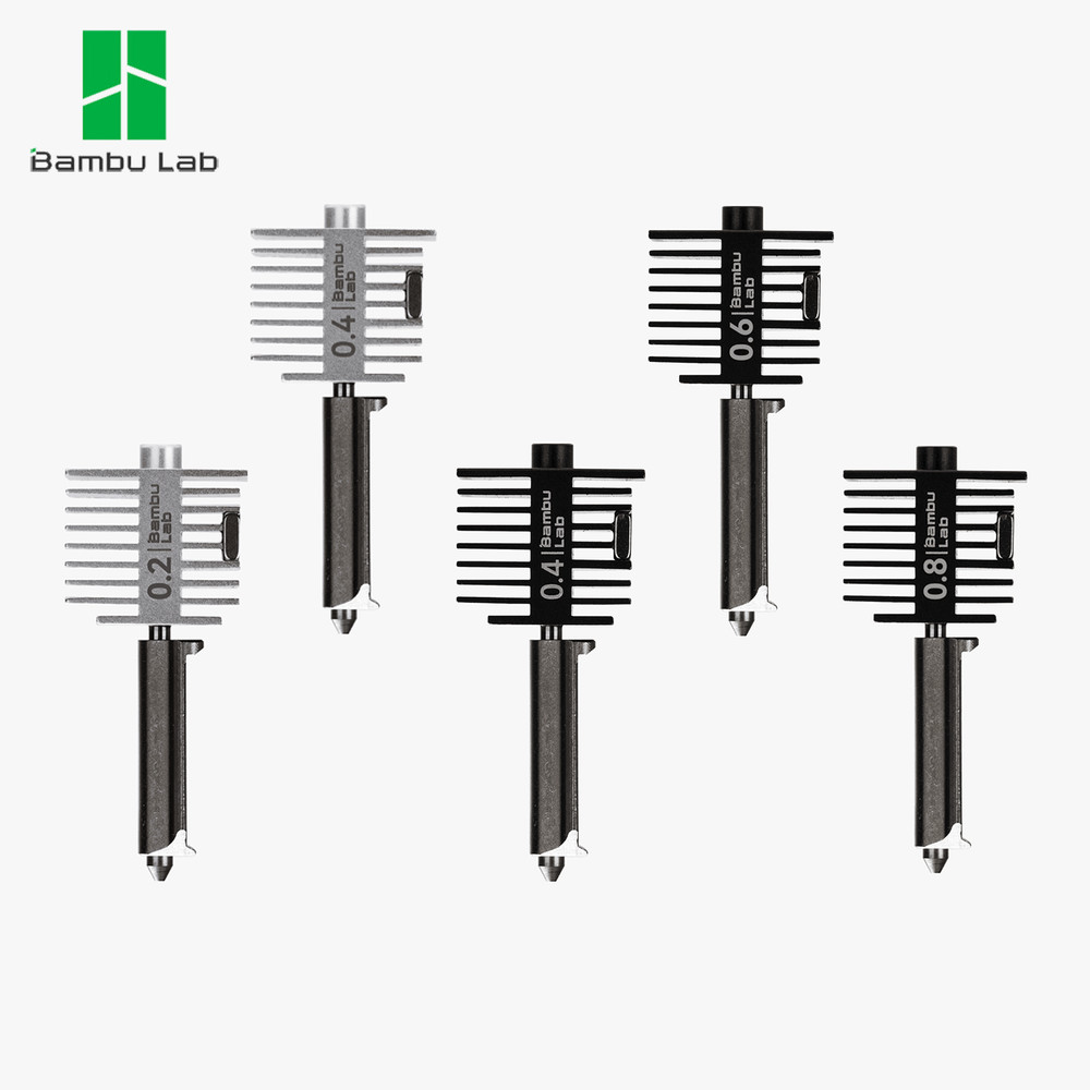 Original Bambu Lab Hotend Nozzle for Bambu Lab A1/A1 mini 3D Printers