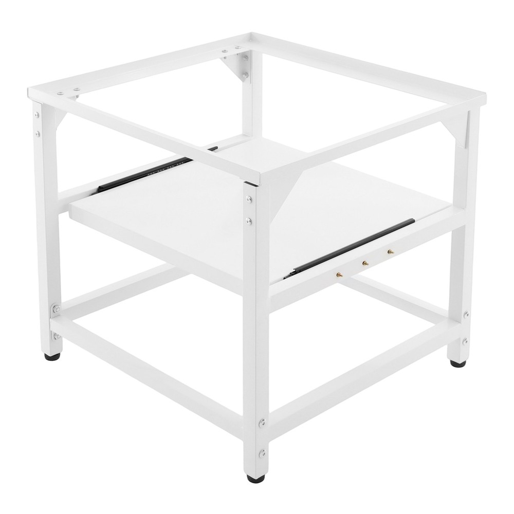 Modern Washing Machine Base Stand with Shelf - Sturdy & Stylish Support