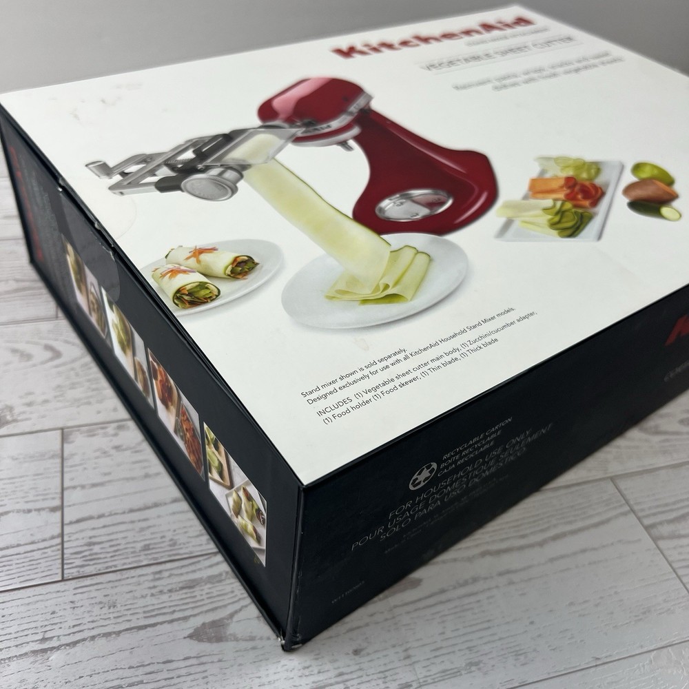 KitchenAid Vegetable Sheet Cutter Stand Mixer Attachment KSMSCA.