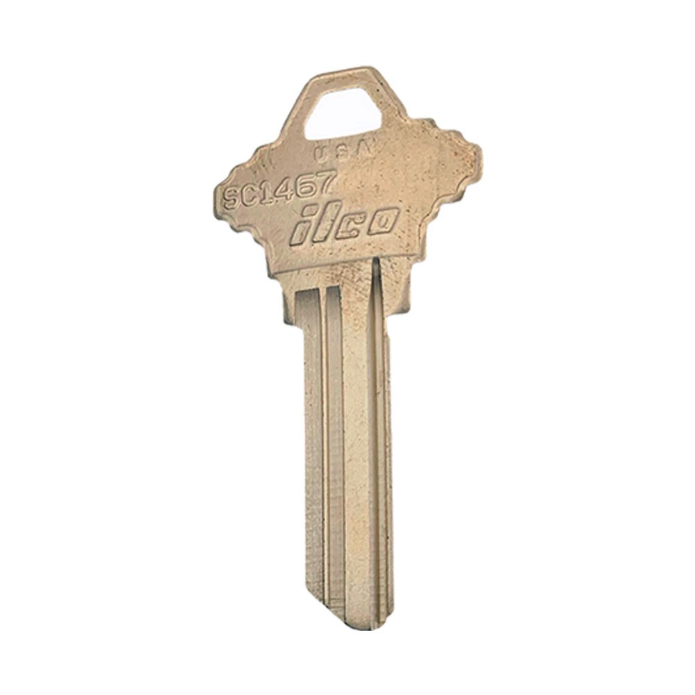 SC1467 Key Blank 6-PIN Brass