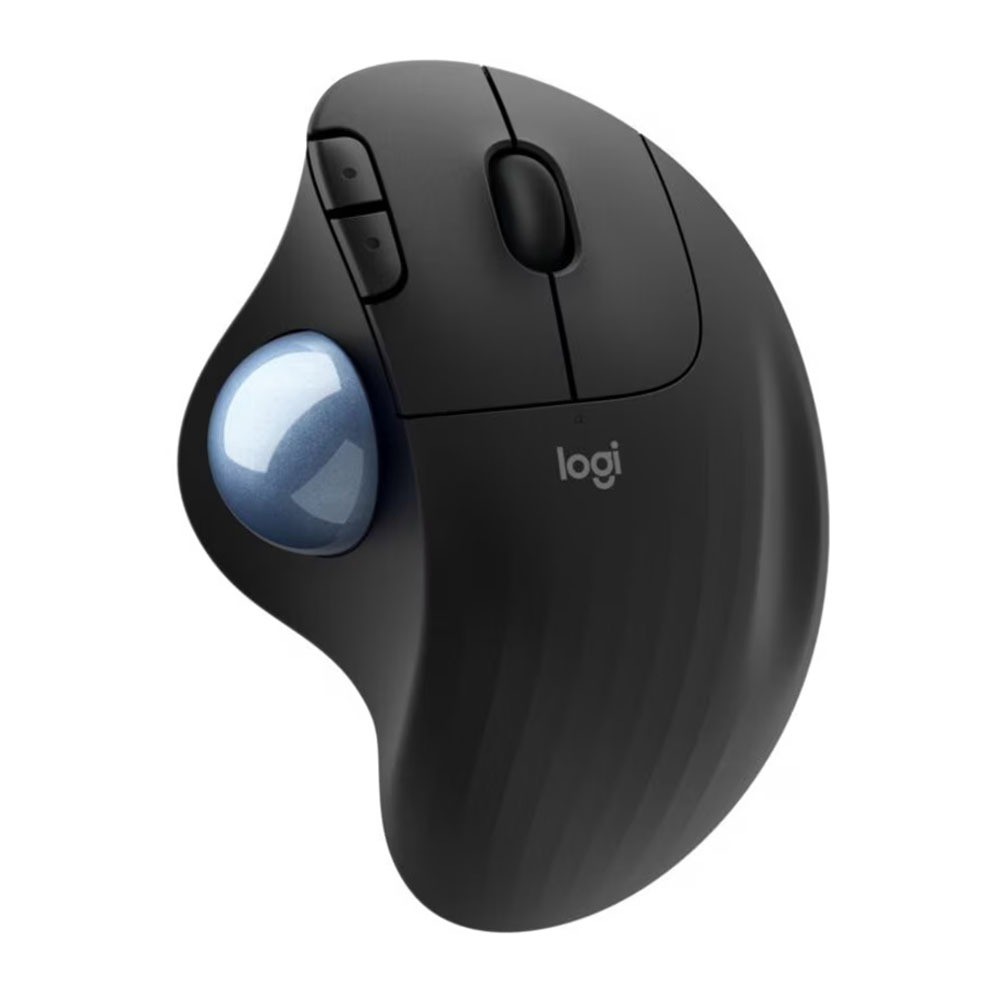 Logitech Ergo M575 Trackball - Comfort Thumb Control Programmable Buttons Black
