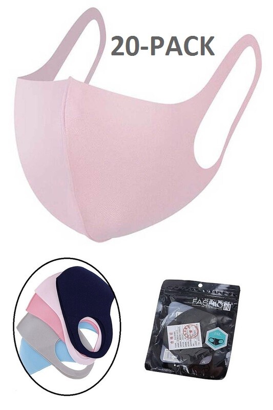 10-20-50-PACK | Reusable Light Summer Cool Breathable Face Masks