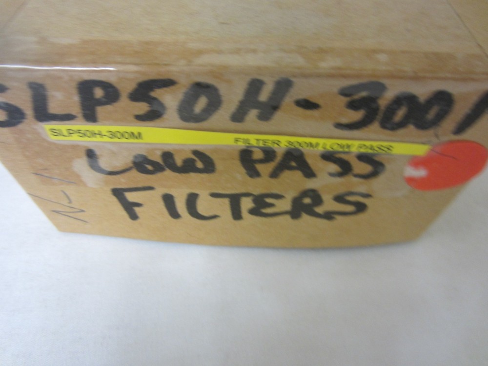 SLP50H-300M Filter 300M Low Pass, Quantity 2