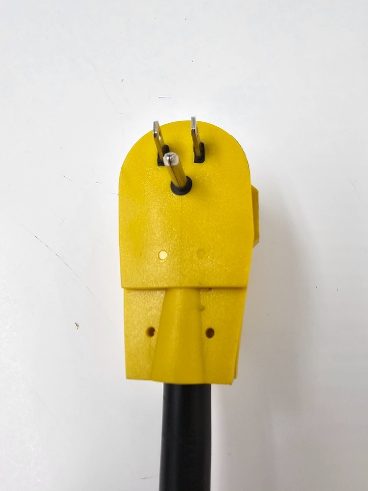 RV Camper Power Electrical Adapter Yellow
