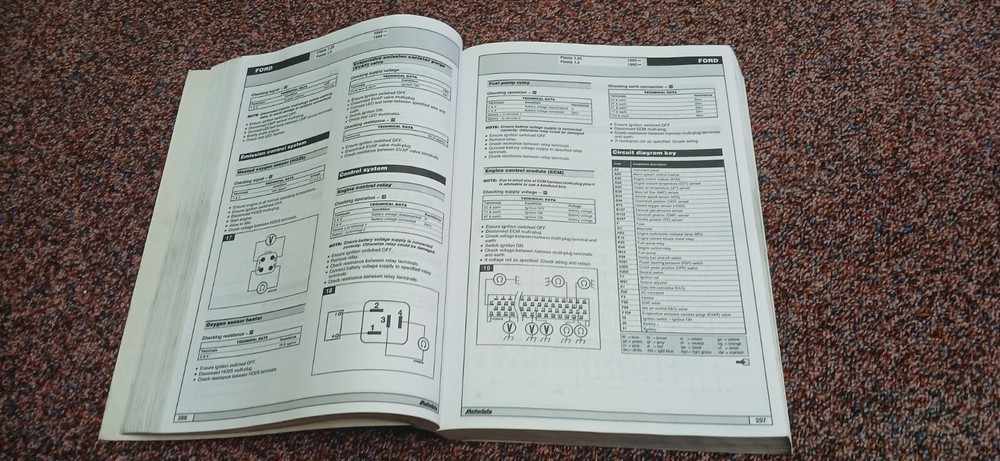 Autodata Engine Management Systems - 1992-1996 - Volume 6 - Car Workshop Manual