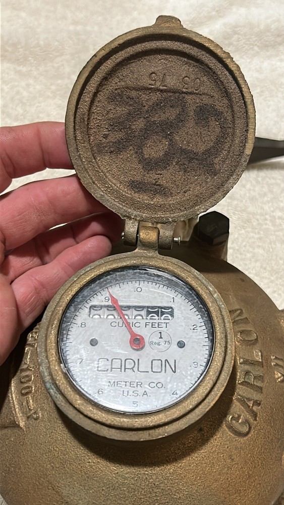 Carlon Meter Co. 100-P Water Meter 1"