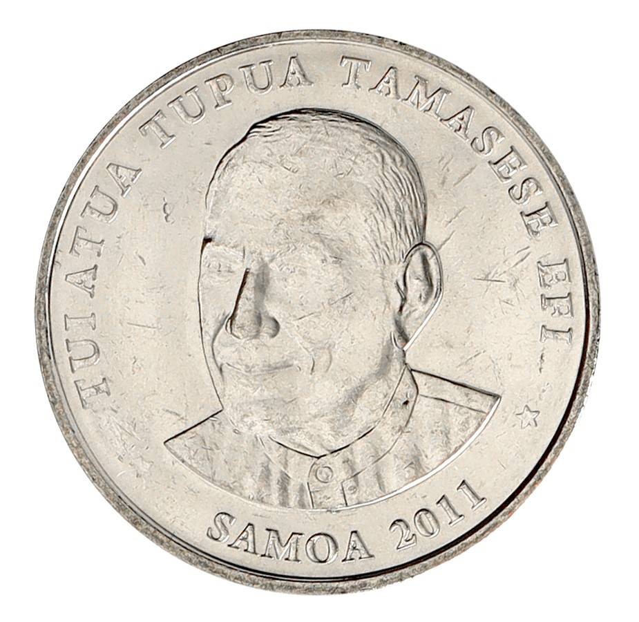 Samoa 10 Sene, 2011, KM #168, Mint X 100 PCS