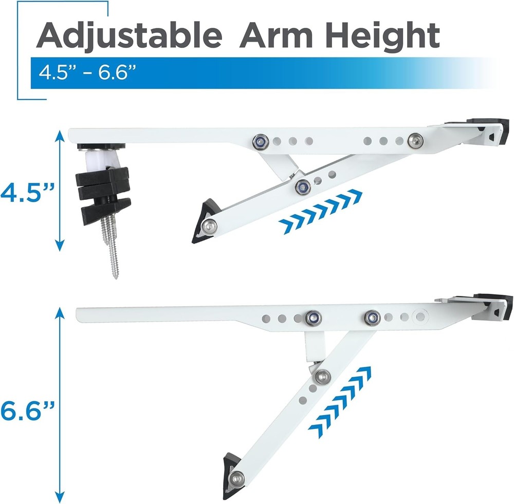 AC Support Bracket for All Window Sizes - Precision Level Included for Easy Use