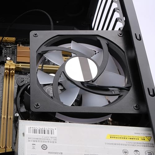 YAODHAOAD Fan Mount Stand Bracket, Metal Computer Case Fan Mount Rack Kit, 8CM