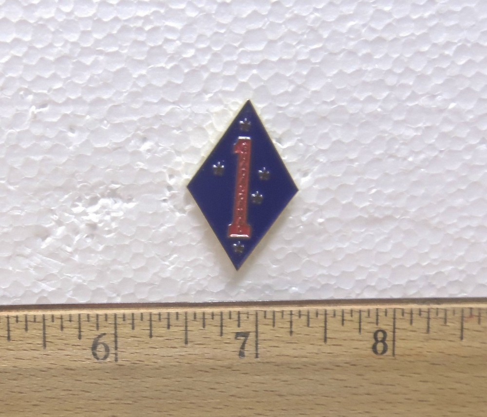 USMC 1st Marine Division  Pin