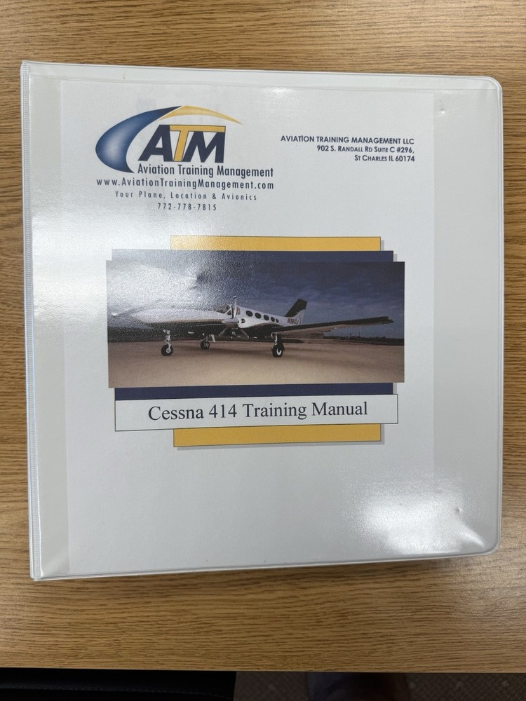 Aviation Training Management - Cessna 414 Flight Training Manual