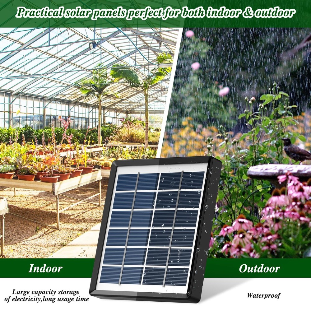 Solar Automatic Watering Kit for Garden, Automatic Drip Watering System with ...