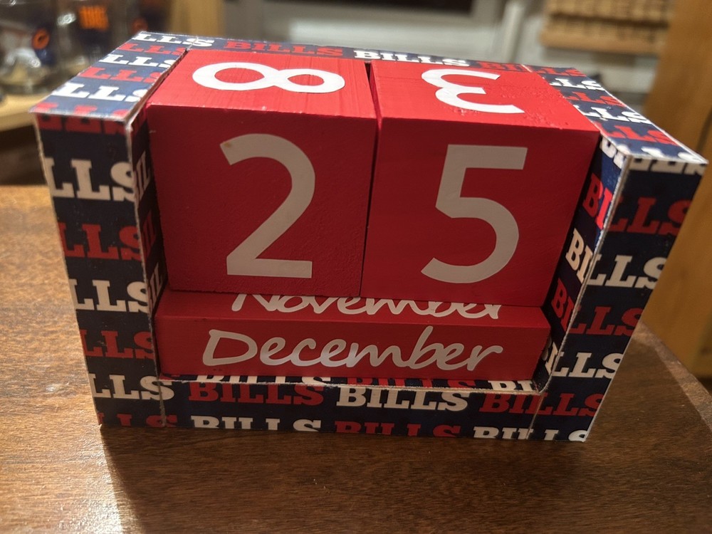 Buffalo Bills Perpetual Calendar