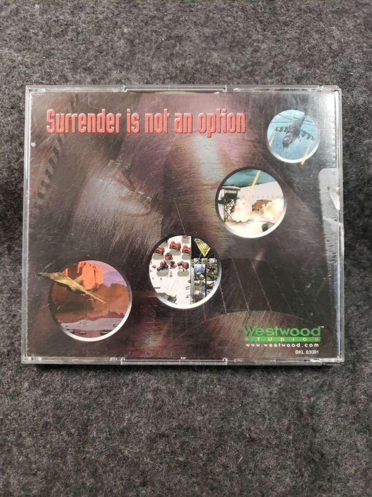 Command and Conquer Red Alert Soviet and Allied Discs Westwood Studios PC .(SB4)