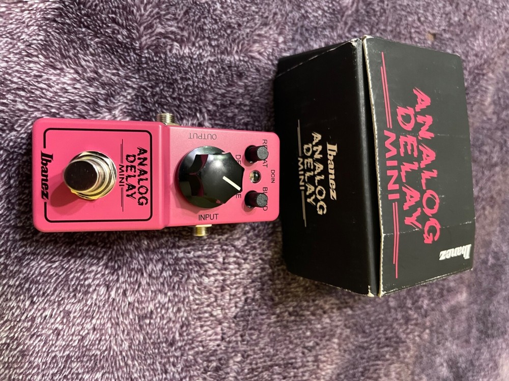 Ibanez Analog Delay Mini True Bypass Switching Guitar Effects Pedal