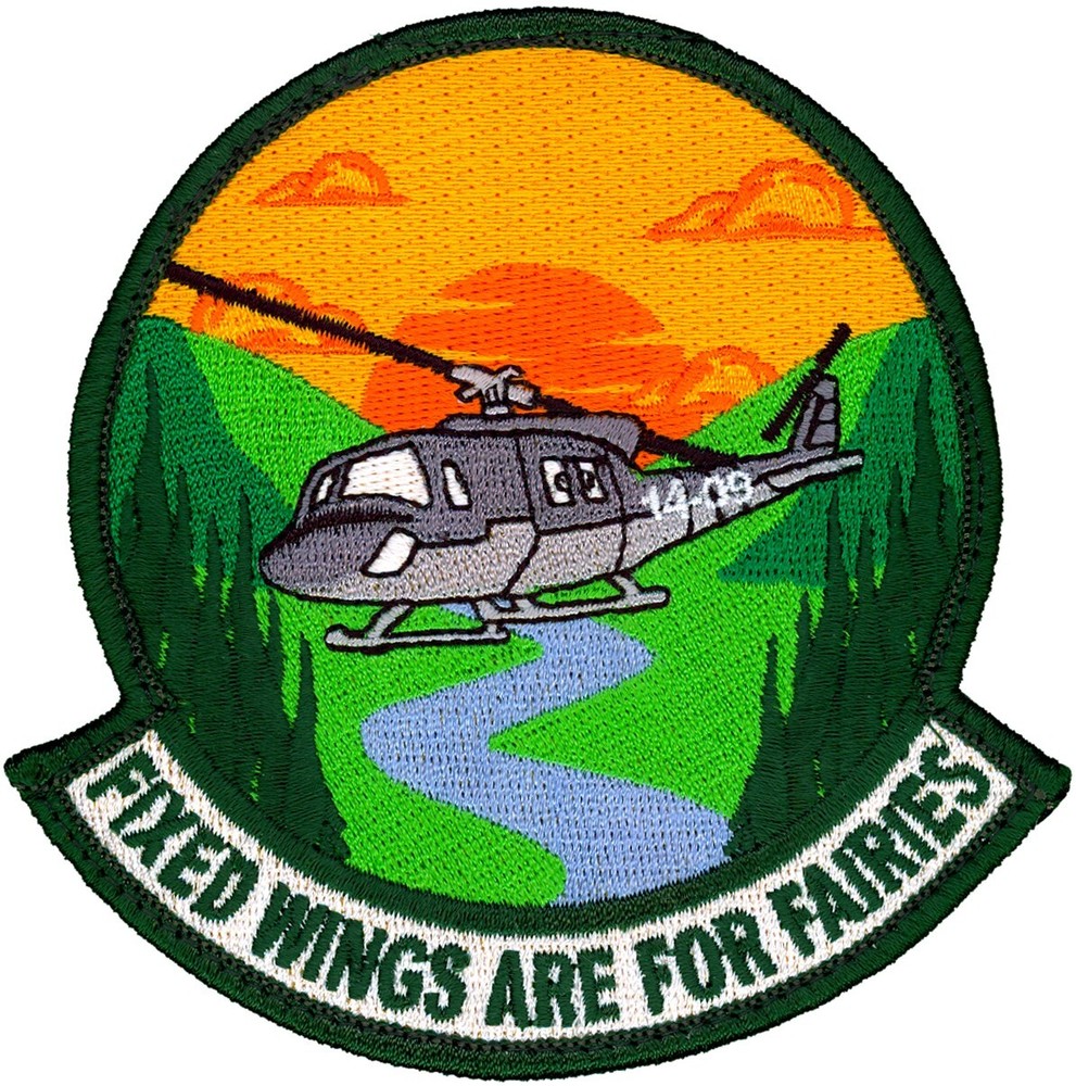 USAF 23d FTS SPECIALIZED UNDERGRAD PILOT TRAINING-HELICOPTER CLASS 14-09 PATCH