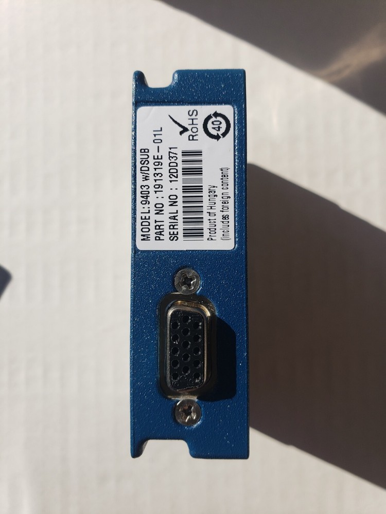 National Instruments Ni 9403 With DSUB 32-Ch TTL Digital Input/Output 