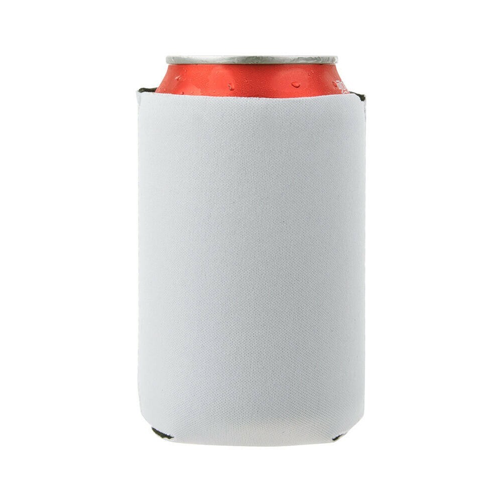 White Sublimation Can Coolers - Blanks