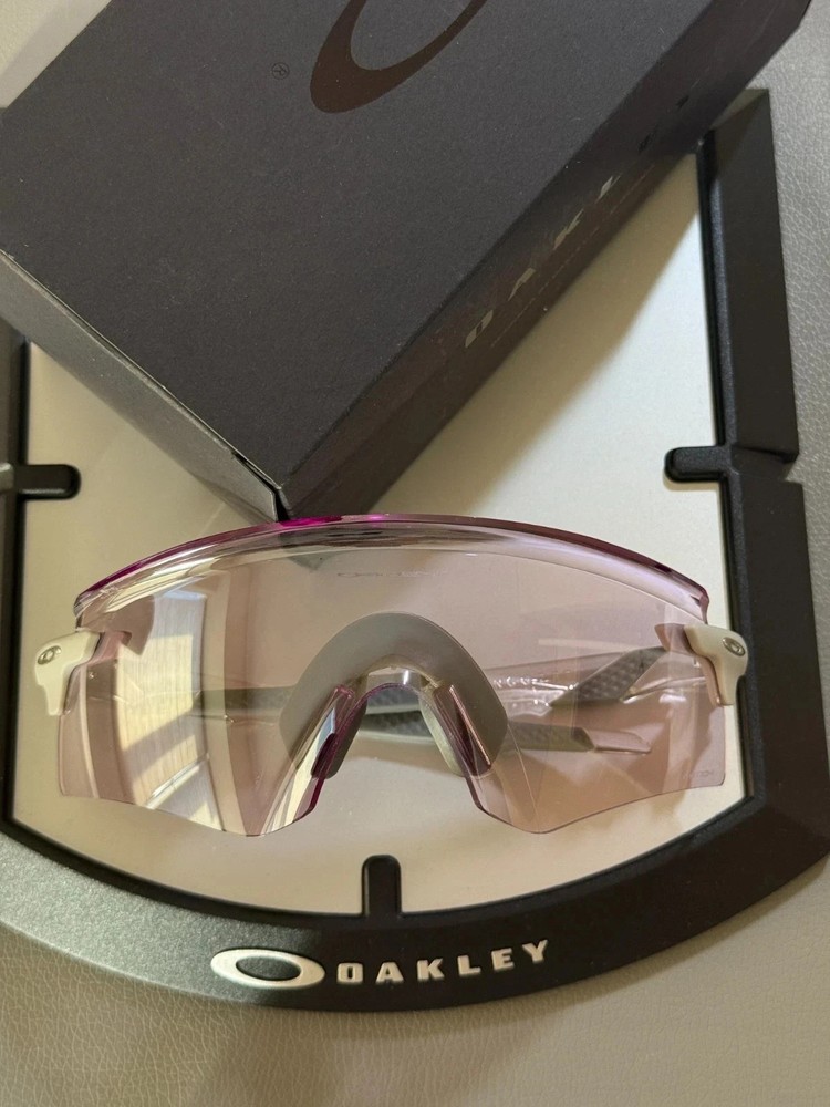 Oakley Encoder OO9472 Sunglasses Polished Clear Prizm Lowlight w/case