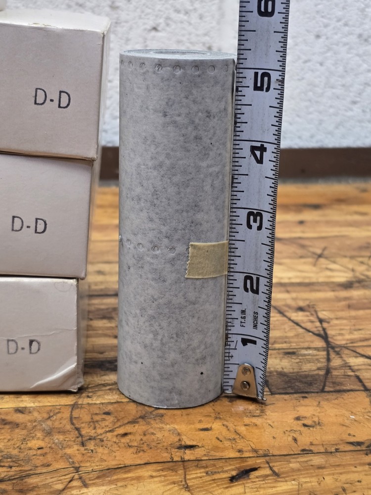 NOS Rustrak Chart Paper Style D•D for Data Acquisition Recorders Plotters 10