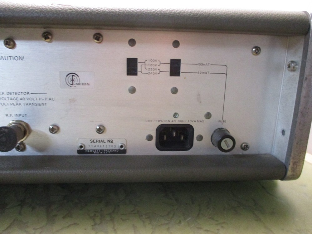 hewlett packard HP 334a audio THD distortion analyzer [5*O-8]