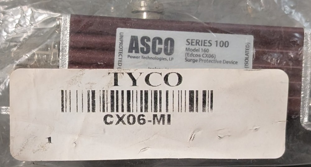 Tyco CX06-MI Surge Protective Device - SAME DAY SHIPPING