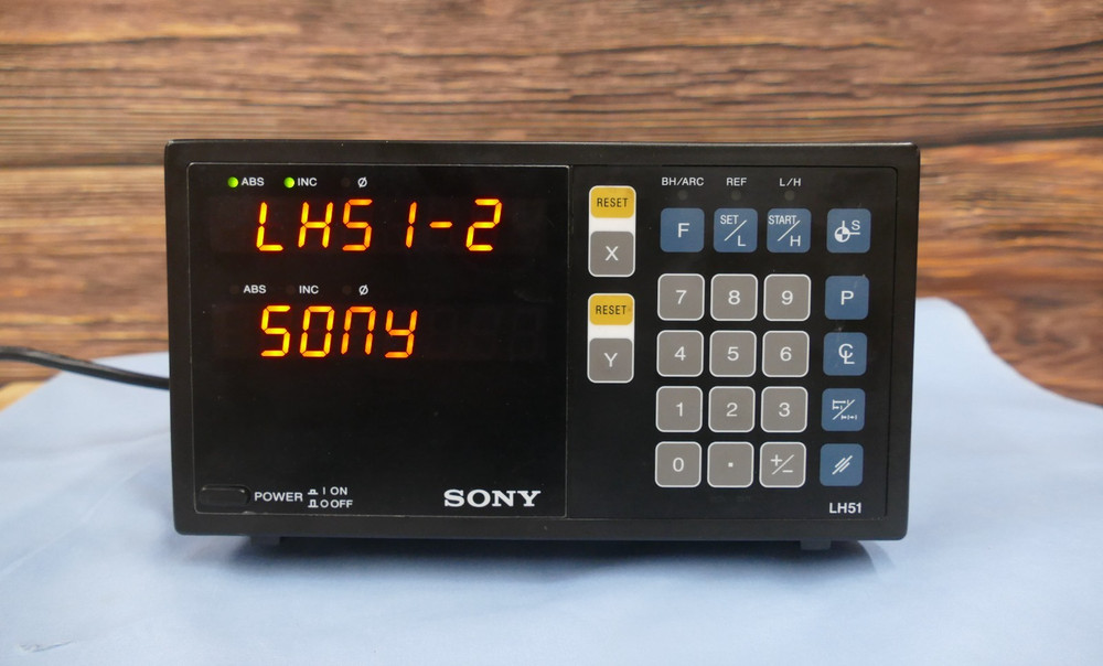 SONY LH51-2 DIGITAL COMPACT MILLING MACHINE DISPLAY COUNTER UNIT