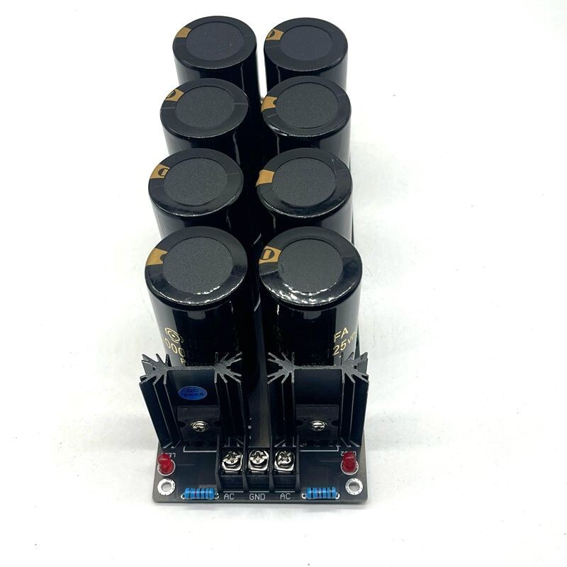 8 * 10000UF 125V Capacitor Rectifier Filter Power Board Power Amplifier PCB