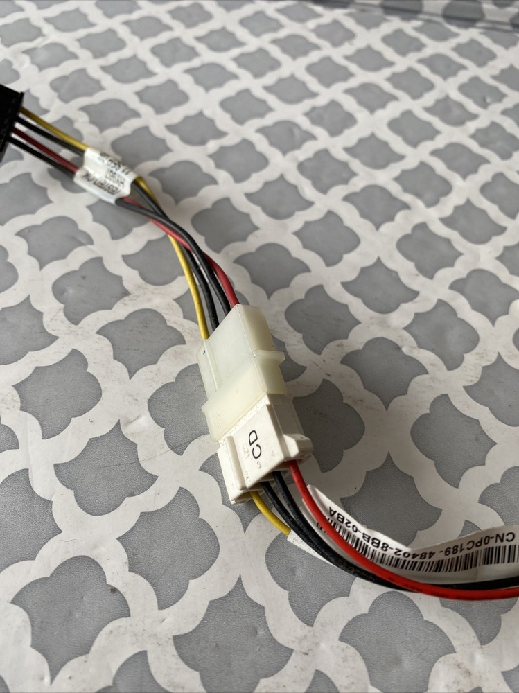 PC189 Dell Power Cable Assembly For PowerEdge 2900 0PC189