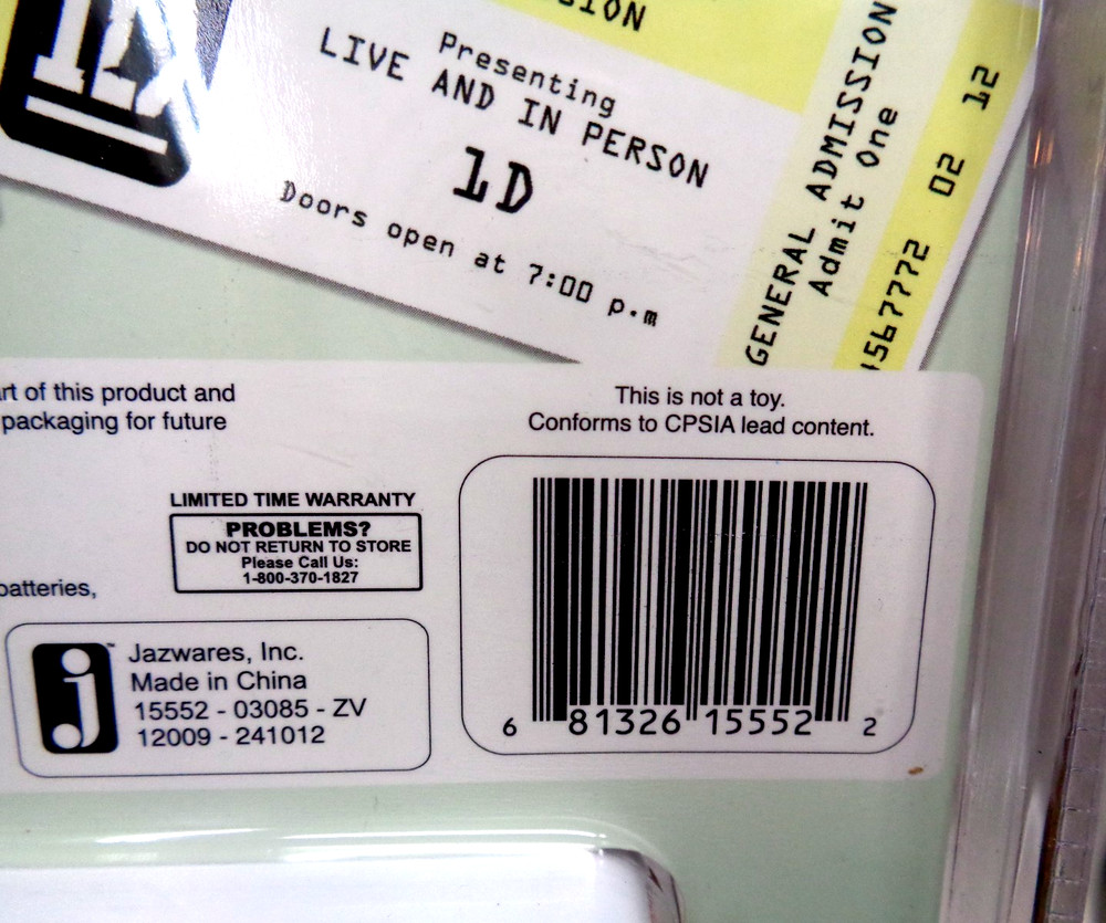 2012 ONE DIRECTION 1D Stereo SPEAKER MP3 Player or any device w/ Headphone Jack