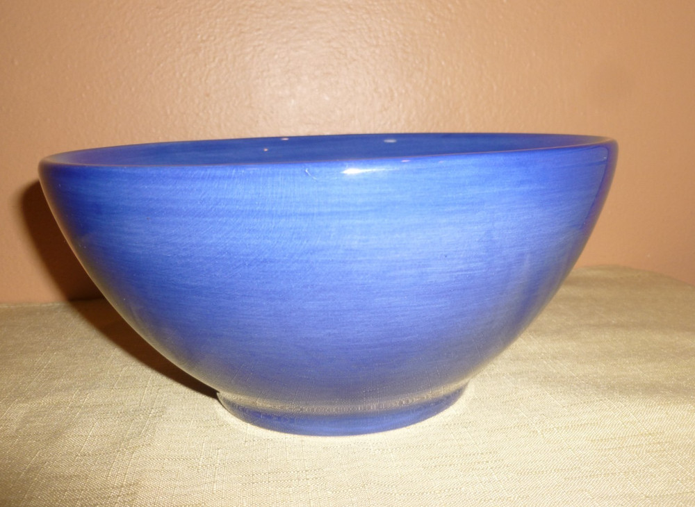 Pottery Barn Mixing Bowls Colorful Serve 4 Pc Nesting - EUC