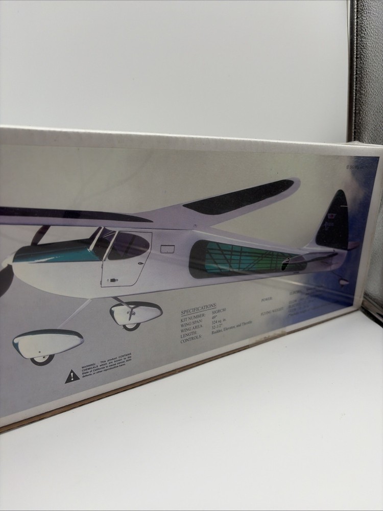 Sig, R/C Rascal and Power Pack Kit, 49" Balsa Plane Kit