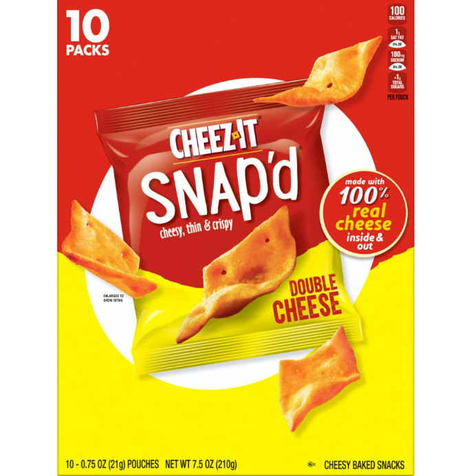 Cheez-It Variety Pack Cheese Crackers, Baked Snack Crackers, 20 Count..