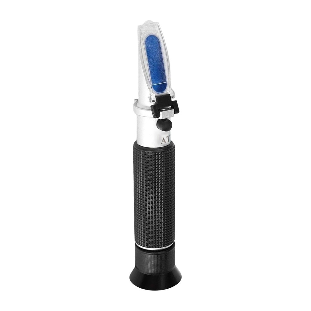 Portable Handheld Alcohol Refractometer Tester 0-80% Refractometer ± 1% Accuracy