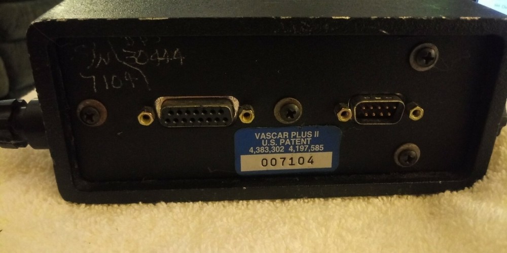 Vascar Plus II Traffic Safety System Control head only