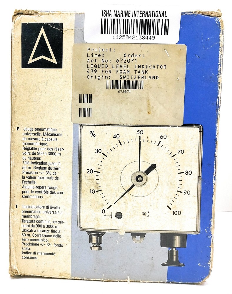 672071 Liquid Level Indicator For Automatic Tank