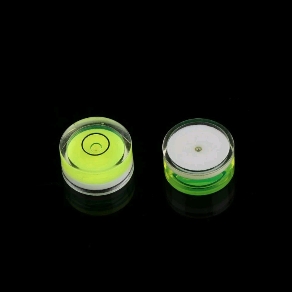5pcs Mini Circular Precision Spirit Level Set Meter Bubble Horizontal Ruler Tool